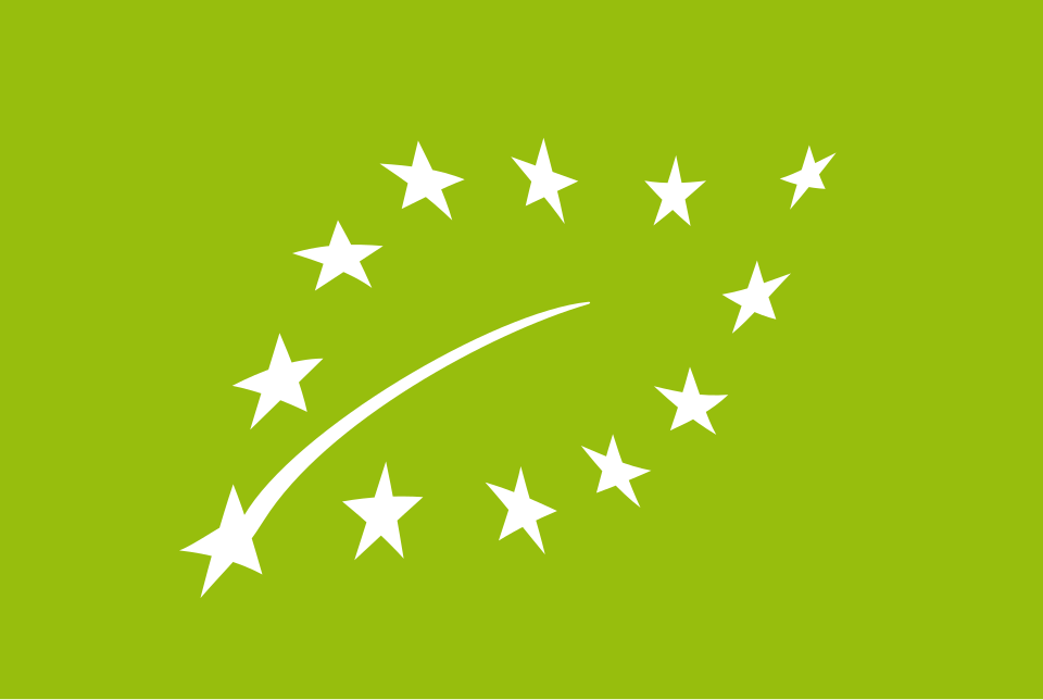 Logo ekologickej poľnohospodárskej výroby EÚ